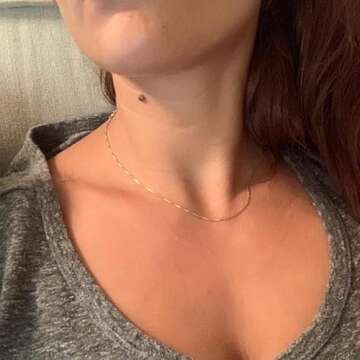 Eben-Ezer 18K Gold Box Chain Choker Initial Necklace Multi-Color Zircon Letter Pendant Script Name Custom Necklace for Women Gift Alphabet 26 A-Z(J)