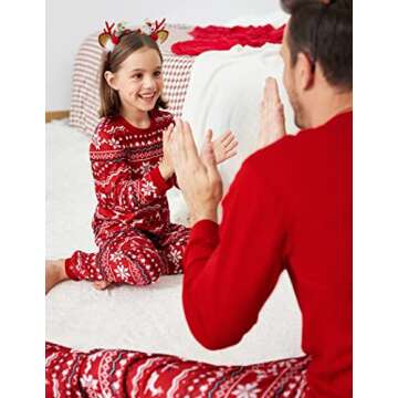 Ekouaer Family Christmas Pajamas - Matching Holiday Sleepwear Sets