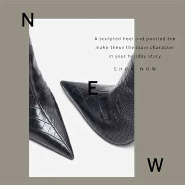 MUCCCUTE Women's Metallic Knee High Boots-Pointed Toe Stiletto Chrome Thigh High Boots-Sexy Fashion Long Boots