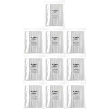 Plymor 9" x 12" (Case of 1,000), 2 Mil Zipper Reclosable Plastic Bags