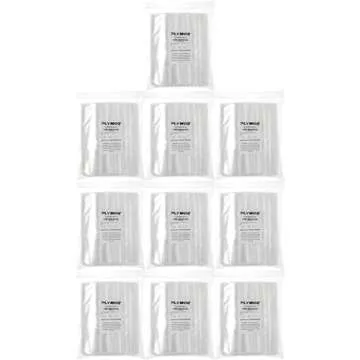 Plymor 9" x 12" (Case of 1,000), 2 Mil Zipper Reclosable Plastic Bags