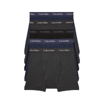 Calvin Klein Men's Cotton Classics 5-Pack Boxer Briefs - Ultimate Comfort & Style