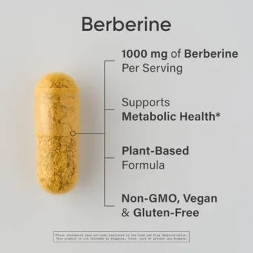 Sports Research Berberine - Vegan Metabolic Health Support