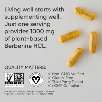 Sports Research Berberine - Vegan Metabolic Health Support