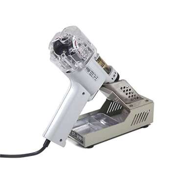 A-BF S-998P Electric Desoldering Gun Vacuum Desolder Pump Double-Pump Solder Sucker 110V 100W Soldering Welding Tool for DIY Electronic Repair Work