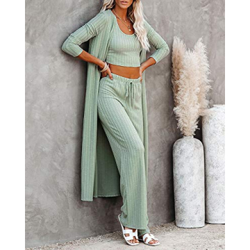 Fessceruna Women's 3-Piece Lounge Set - Chic & Cozy