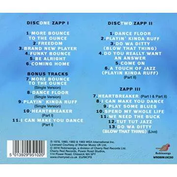 Zapp I / Zapp II / Zapp III: The Ultimate Funk Compilation on CD