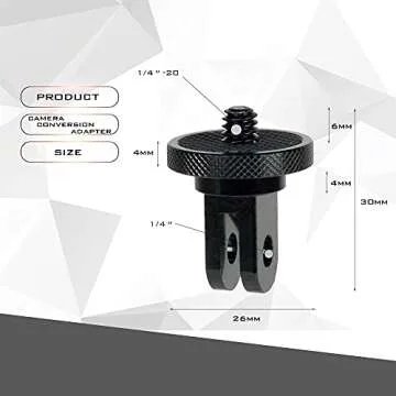 Niewalda Aluminum Camera Tripod Mount Adapter - Dual Pack