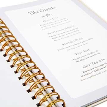 Wedding Planner Organizer - Engagement Diary Book | Bride To Be Gift Countdown Calendar