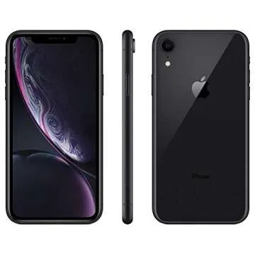 TracFone iPhone XR 4G LTE Prepaid Smartphone - 64GB Black