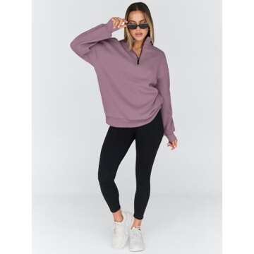 Trendy Queen Women's Oversized Sweatshirts for Fall
