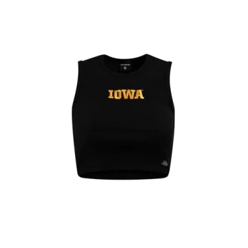 Hype & Vice Cut-Off Tank – Women’s University of Iowa Top