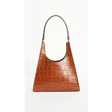 STAUD Women's Rey Bag – Elegant Saddle Croc Design