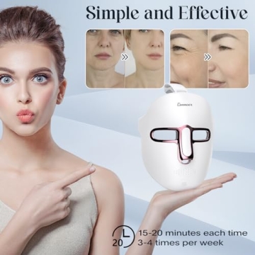 SDKWDH 7-in-1 LED Face Mask for All Skin Types