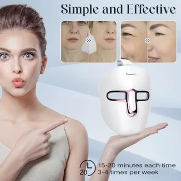 SDKWDH 7-in-1 LED Face Mask for All Skin Types