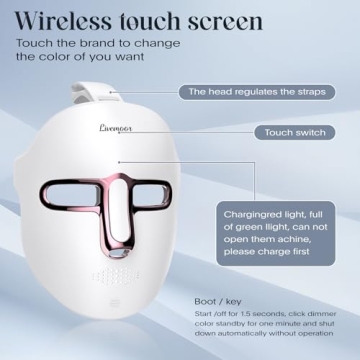 SDKWDH 7-in-1 LED Face Mask for All Skin Types