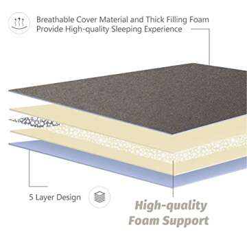 MAXYOYO Japanese Floor Mattress for Comfortable Sleeping