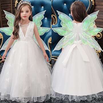 quescu Fairy Wings for Girls Women - Elegance and Fun