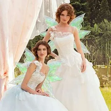 quescu Fairy Wings for Girls Women - Elegance and Fun