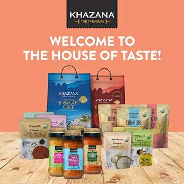 Khazana ORGANIC Mung Dal 2lb - Yellow Petite Split Beans | Non-GMO, Gluten Free & Kosher | Authentic Lentils From India