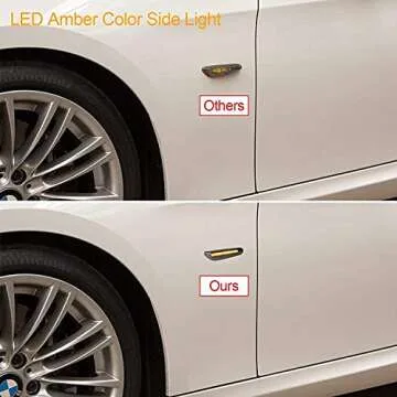 GemPro 2-Pack Amber LED Side Marker Lights for BMW