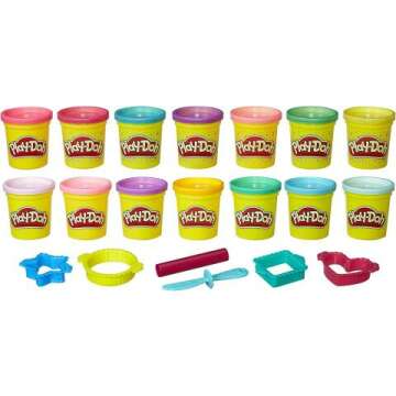 Sparkle and Bright Play-Doh 14-Pack for Creative Fun