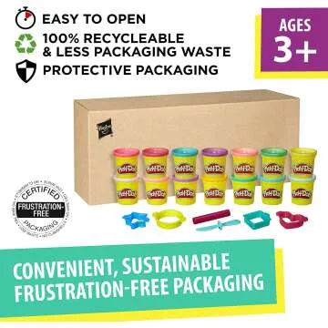 Sparkle and Bright Play-Doh 14-Pack for Creative Fun