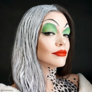 Mehron Makeup Hair White Temporary Color for Theatre Events