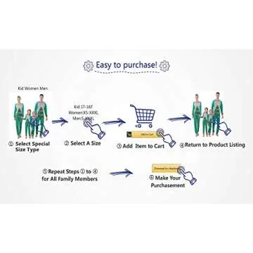 Benaive Family Christmas Pajamas Set for All Ages