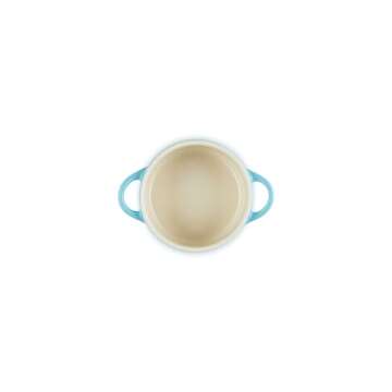 Le Creuset Stoneware Mini Round Cocotte, 8 oz., Caribbean