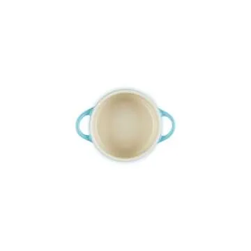 Le Creuset Stoneware Mini Round Cocotte, 8 oz., Caribbean