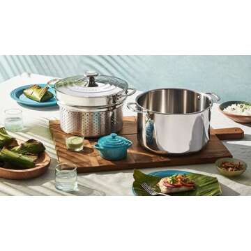 Le Creuset Stoneware Mini Round Cocotte, 8 oz., Caribbean