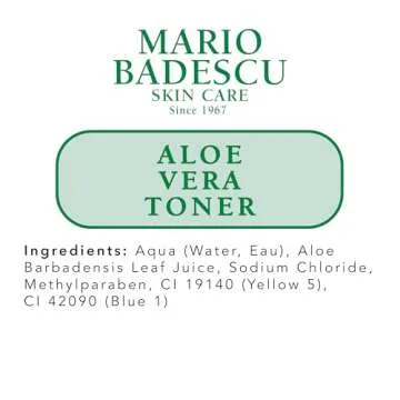 Mario Badescu Aloe Vera Toner for Sensitive Skin | 8 FL OZ