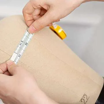 HAIREALM Wig Head for Making Wigs Mannequin Head Cork Block Dome Canvas Head for Wigs 22 inches FBTN1