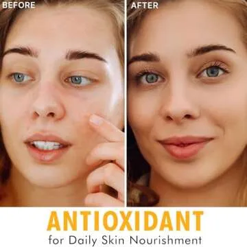 Vitamin C Face Serum - Brightening & Anti-Aging with Organic Ingredients for Radiant Skin