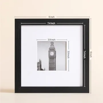 eletecpro 8x8 Picture Frames Set: Classic Collage Decor
