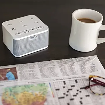 Serene Evolution Portable White Noise Machine for All Ages