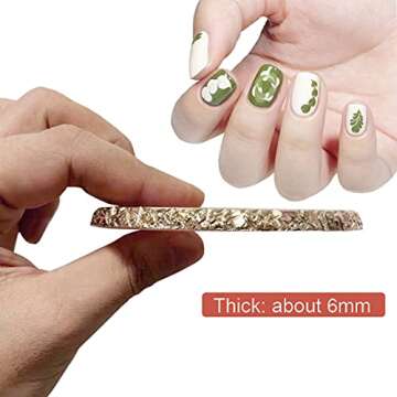 Stylish Resin Nail Art Palette for Easy Mixing and Display