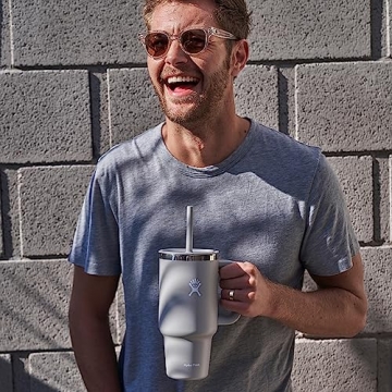 Hydro Flask 40 Oz All Around Tumbler Oat/Ivory