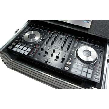 Harmony Audio HCDDJSXLT Flight Glide Laptop Stand Tray DJ Custom Case Compatible with Pioneer DDJ-SX2