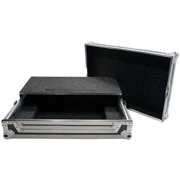 Harmony Audio HCDDJSXLT Flight Glide Laptop Stand Tray DJ Custom Case Compatible with Pioneer DDJ-SX2