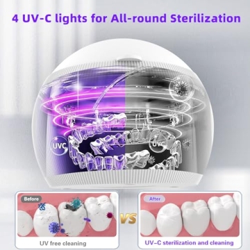 Voraiya Ultrasonic UV Cleaner for Dental and Jewelry
