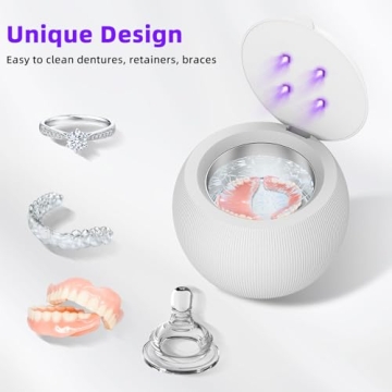 Voraiya Ultrasonic UV Cleaner for Dental and Jewelry