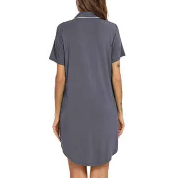 Comfy Women's Nightgown for Maternity and Nursing