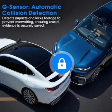 Yonvim Dash Cam 2.5K Front and Rear with Night Vision