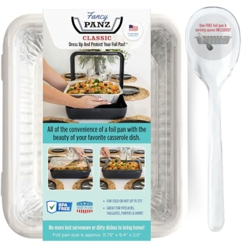 Fancy Panz Classic Aluminum Pan Carrier for Food