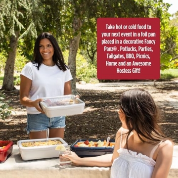 Fancy Panz Classic Aluminum Pan Carrier for Food