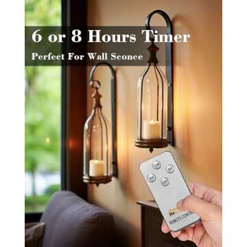 Homemory Remote Control Flameless LED Votive Candles