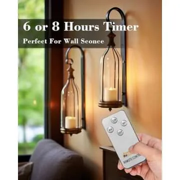 Homemory Remote Control Flameless LED Votive Candles