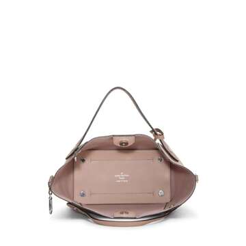 Louis Vuitton, Pre-Loved Pink Monogram Mahina Hina PM, Pink